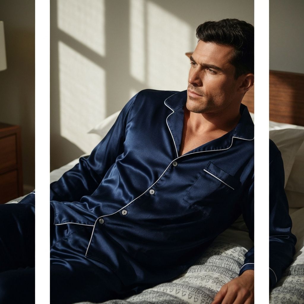 Royal Silk Pajama Set 1